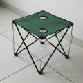 2015 fashionable outdoor foldable camp table with cup holder